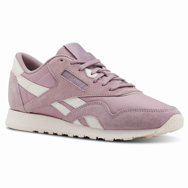 Tenisi Reebok Classic Nylon Dama Violet/Albi Romania WG3782FP